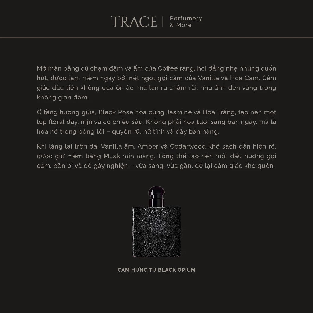 Trace Black Rose - Eau de Parfum