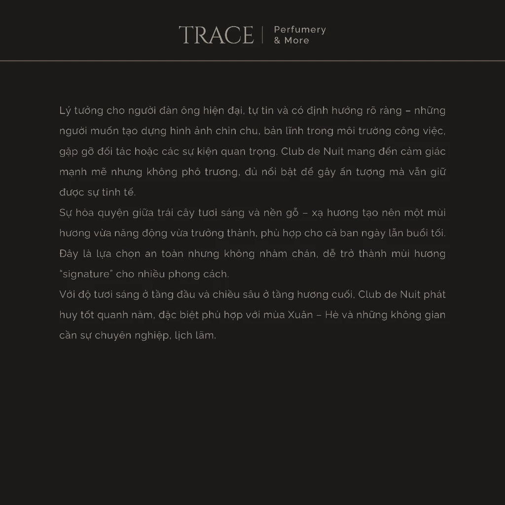 Trace Smoke Atlas - Eau de Parfum
